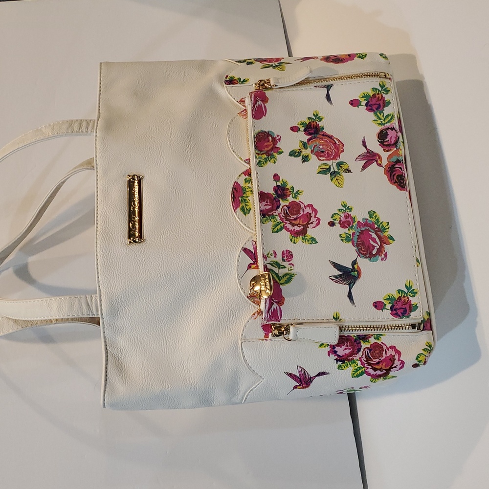 Betsey Johnson Purse Hummingbirds - Picture 3 of 16